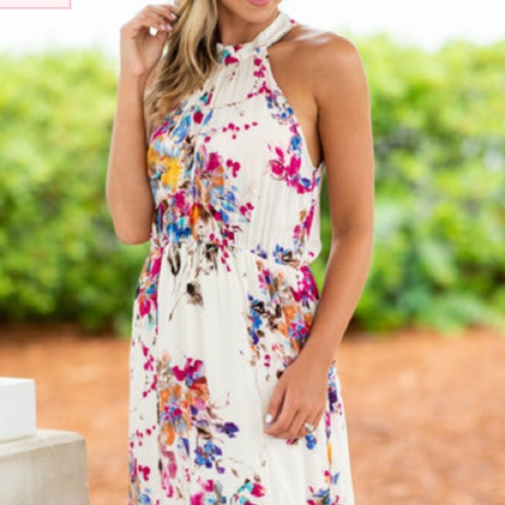 Wild Flower Fascination Maxi Dress